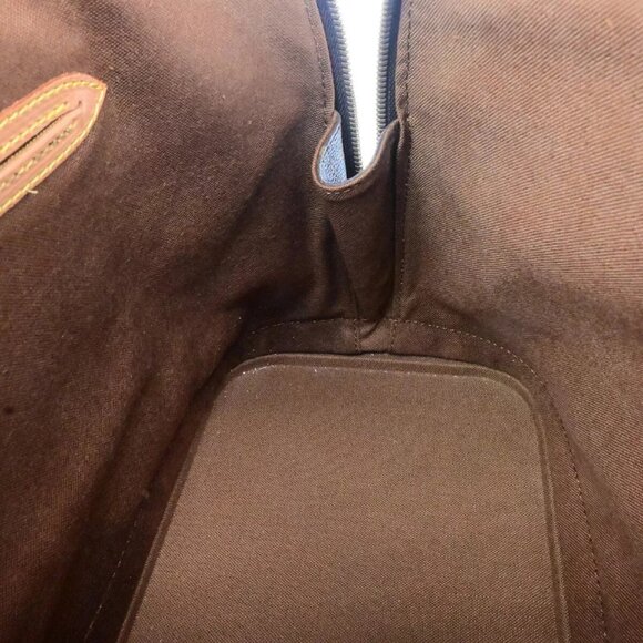 LOUIS VUITTON LV Logo Alma Hand Bag Monogram Leather Brown France - Picture 4 of 16